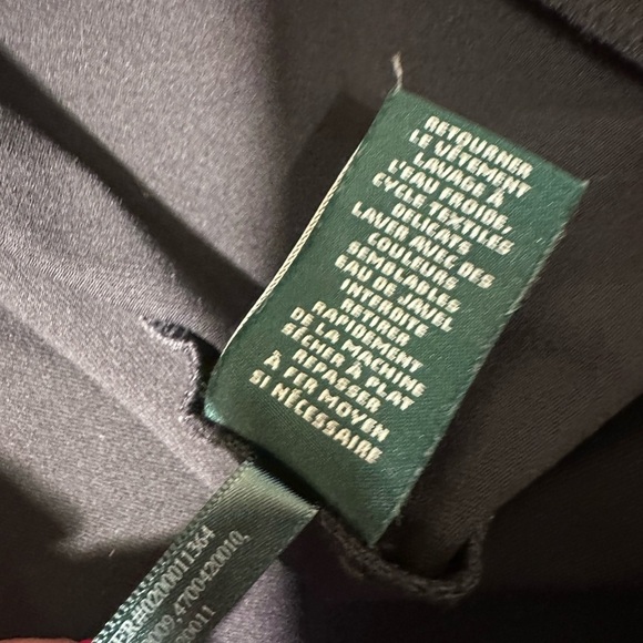 Ralph Lauren Black Ski Jacket Sleek Performance Design - Picture 10 of 11